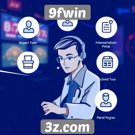 Recursos de suporte ao cliente no 9fwin